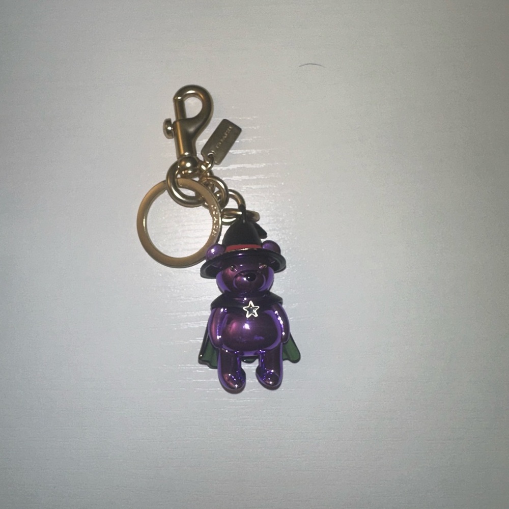 Coach Bear Keychain